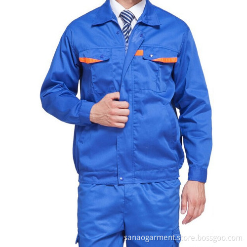 2015 new design cotton blended work uniform work wear